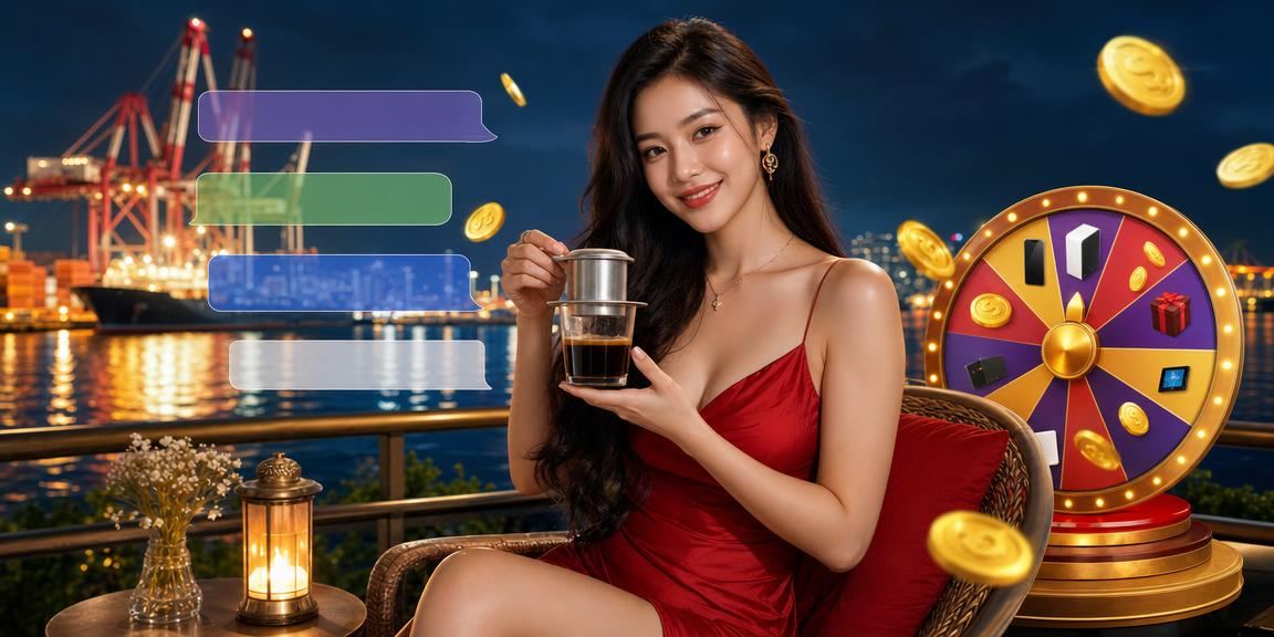 Người dùng Hải Phòng tham gia vòng quay may mắn trực tuyến tại quán cà phê buổi chiều