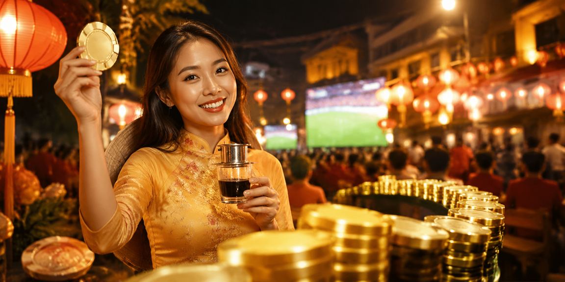 Người dùng Huế thư giãn với cà phê và trải nghiệm cá cược online gaking79